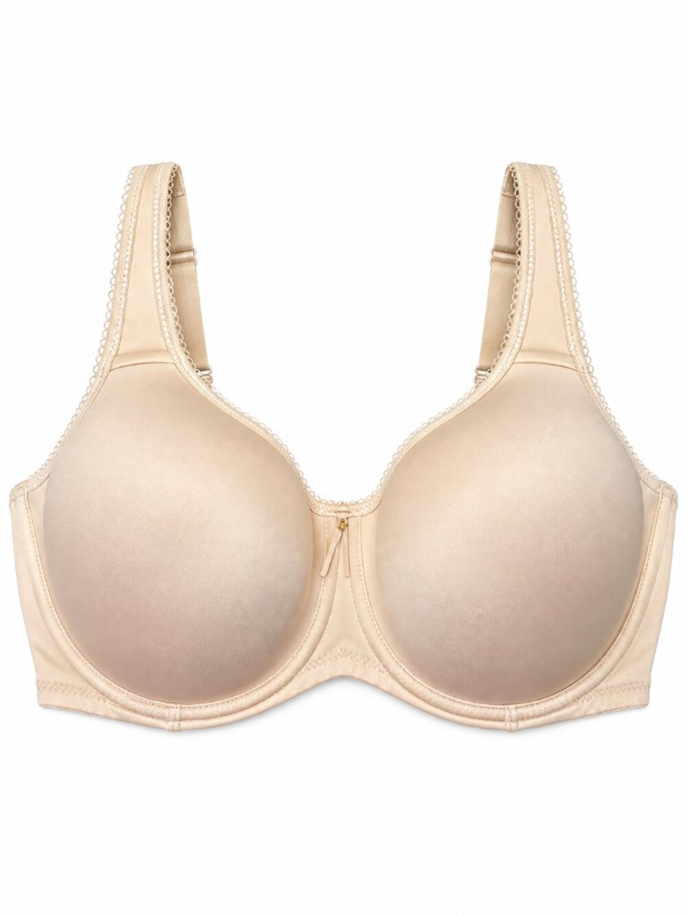 Wacoal 853192 Basic Beauty Spacer T‑Shirt Bra 36DD Beige Smooth Underwire NWOT